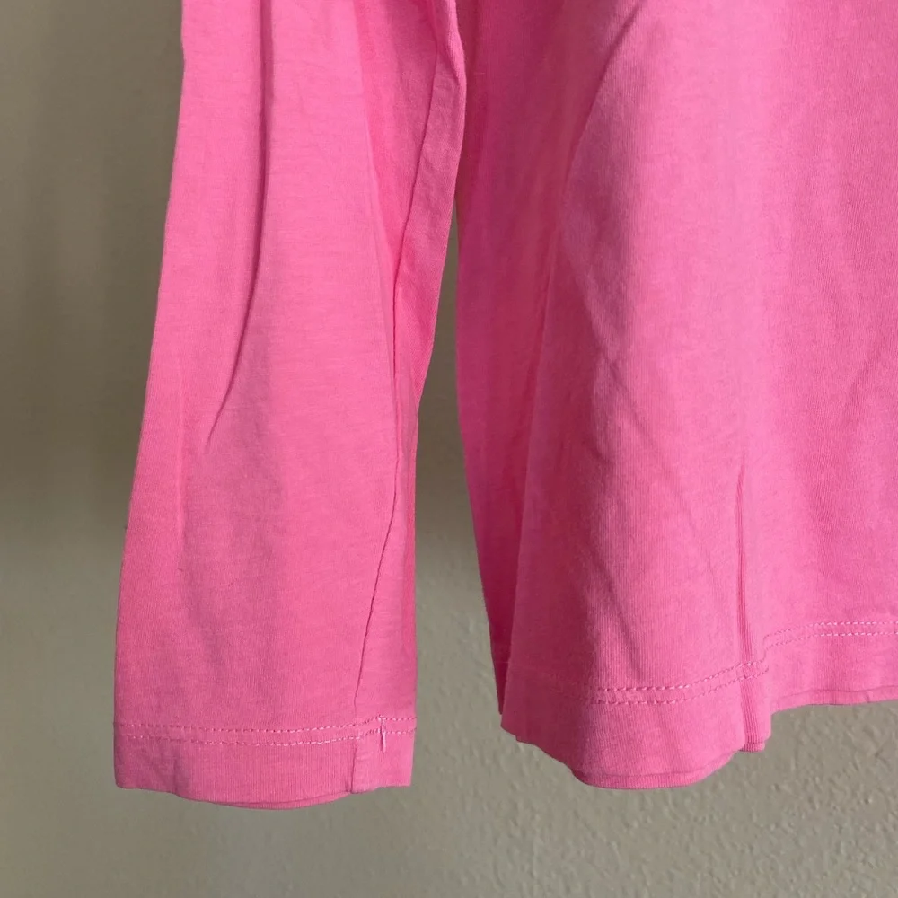 Girls J. Crew Crewcuts Smiley Face Sequin Tee - Picture 5 of 8